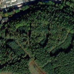 Satellite imagery of [Bělá pod Bezdězem] paper mill chimney, CZ