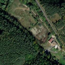 Satellite imagery of [Bělá pod Bezdězem] paper mill chimney, CZ