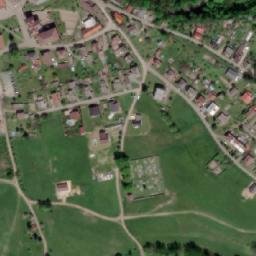 Satellite imagery of [Machov] church t., CZ