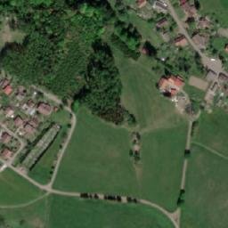 Satellite imagery of [Machov] church t., CZ