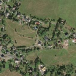 Satellite imagery of [Vejprty] church t., CZ