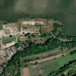 Satellite imagery of [Lužice u Mostu] church t., CZ
