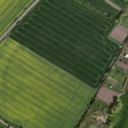 Satellite imagery of [Sulejovice] church t., CZ