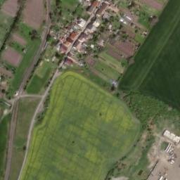 Satellite imagery of [Sulejovice] church t., CZ