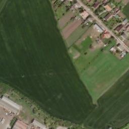 Satellite imagery of [Sulejovice] cement works chimney, CZ