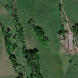 Satellite imagery of Husův sbor [Machov] church t., CZ