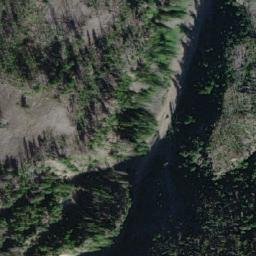 Satellite imagery of The Camels Back, CA