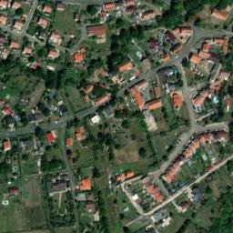 Satellite imagery of [Lužice u Mostu] church t., CZ