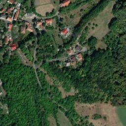 Satellite imagery of [Lužice u Mostu] church t., CZ