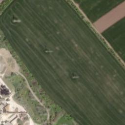 Satellite imagery of [Sulejovice] cement works chimney, CZ