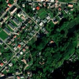 Satellite imagery of [Kněžmost] church t., CZ