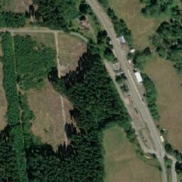 Satellite imagery of Tiba [Mostek] former textil factory chimney, CZ