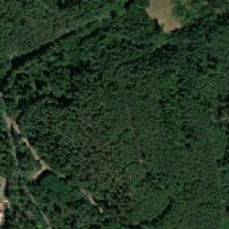 Satellite imagery of Tiba [Mostek] former textil factory chimney, CZ