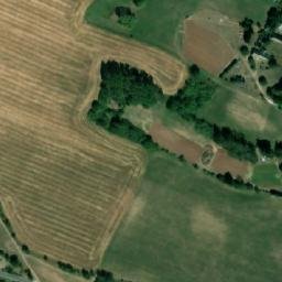 Satellite imagery of [Vítězná-Kocléřov] church t., CZ