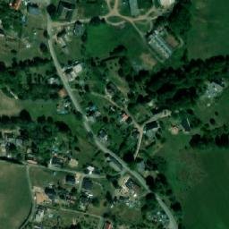 Satellite imagery of [Vítězná-Kocléřov] church t., CZ