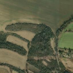 Satellite imagery of [Štětí-Chcebuz] church t., CZ