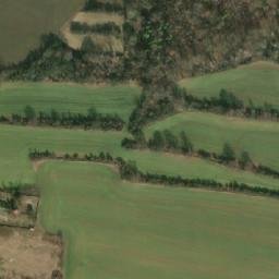 Satellite imagery of [Štětí-Chcebuz] church t., CZ