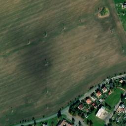 Satellite imagery of [Kněžmost] church t., CZ