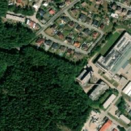 Satellite imagery of [Nová Paka] chimney, CZ