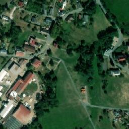 Satellite imagery of [Vítězná-Kocléřov] church t., CZ