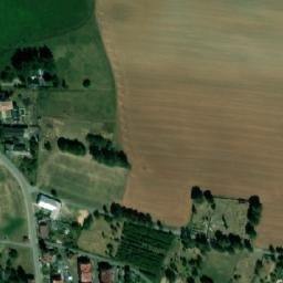 Satellite imagery of [Vítězná-Kocléřov] church t., CZ