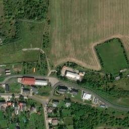 Satellite imagery of [Otvice] church t., CZ