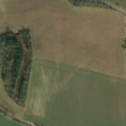 Satellite imagery of [Hoštka] church t., CZ
