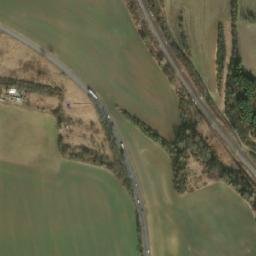 Satellite imagery of Štětský vrch [Hoštka] outlook p., CZ