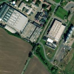 Satellite imagery of [Kněžmost] church t., CZ