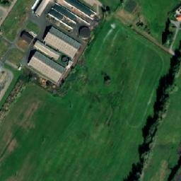 Satellite imagery of [Kněžmost] church t., CZ
