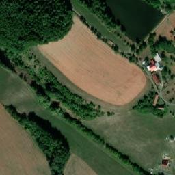Satellite imagery of [Úbislavice] church t., CZ