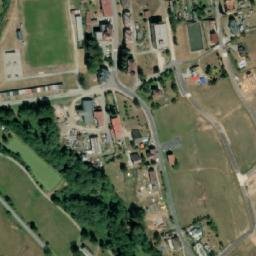 Satellite imagery of [Mostek] church t., CZ
