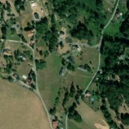 Satellite imagery of [Vítězná-Kocléřov] church t., CZ