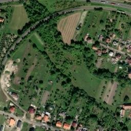 Satellite imagery of [Třebenice] church t., CZ