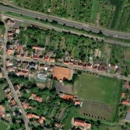 Satellite imagery of [Třebenice] church t., CZ