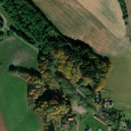 Satellite imagery of [Úbislavice] church t., CZ