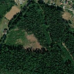 Satellite imagery of [Mostek] church t., CZ