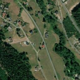 Satellite imagery of [Mostek] church t., CZ