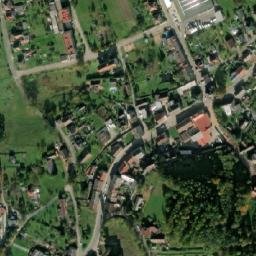 Satellite imagery of [Červený Kostelec] belfry, CZ