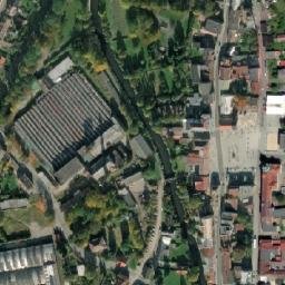 Satellite imagery of [Hronov-Zbečník] former textil factory chimney, CZ
