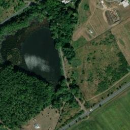 Satellite imagery of [Otvice] church t., CZ
