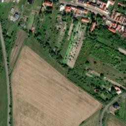 Satellite imagery of [Třebenice] church t., CZ