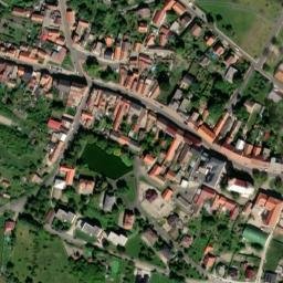 Satellite imagery of [Třebenice] church t., CZ