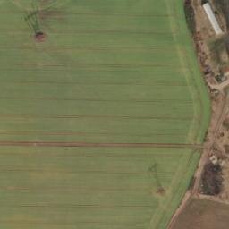 Satellite imagery of [Štětí-Radouň] chapel sanctus t., CZ