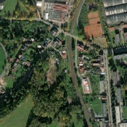 Satellite imagery of [Hronov-Zbečník] former textil factory chimney, CZ