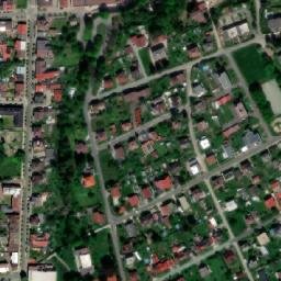 Satellite imagery of [Hronov-Zbečník] former textil factory chimney, CZ