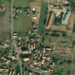 Satellite imagery of [Vrbice-Vetlá] church t., CZ