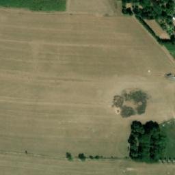 Satellite imagery of [Vítězná-Huntířov] church t., CZ
