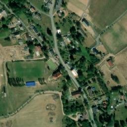 Satellite imagery of [Vítězná-Huntířov] church t., CZ