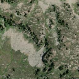 Satellite imagery of South Caribou Pass, CA